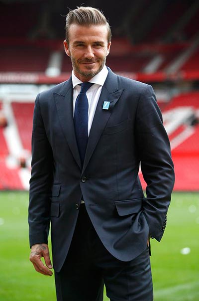 David Beckham crowned 'Sexiest Man Alive'