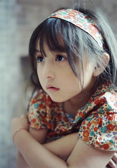 Photos of young Miyue in <EM>The Legend of Miyue </EM>