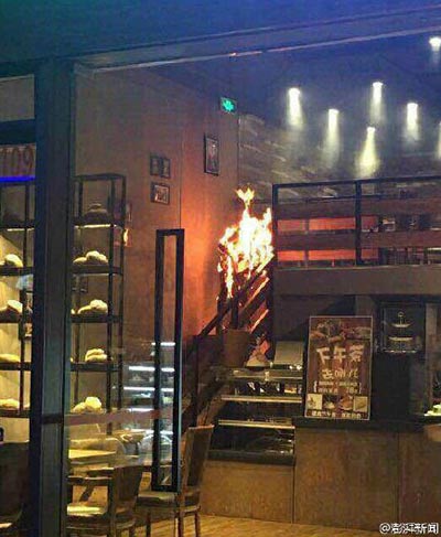 SNH48 member suffers flame burn injury