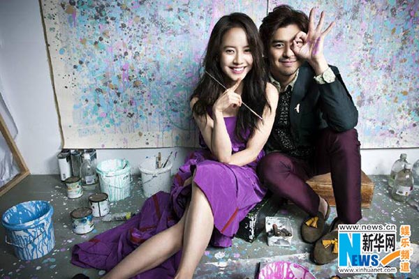 Chen Bolin, Song Ji-hyo grace fashion magazine