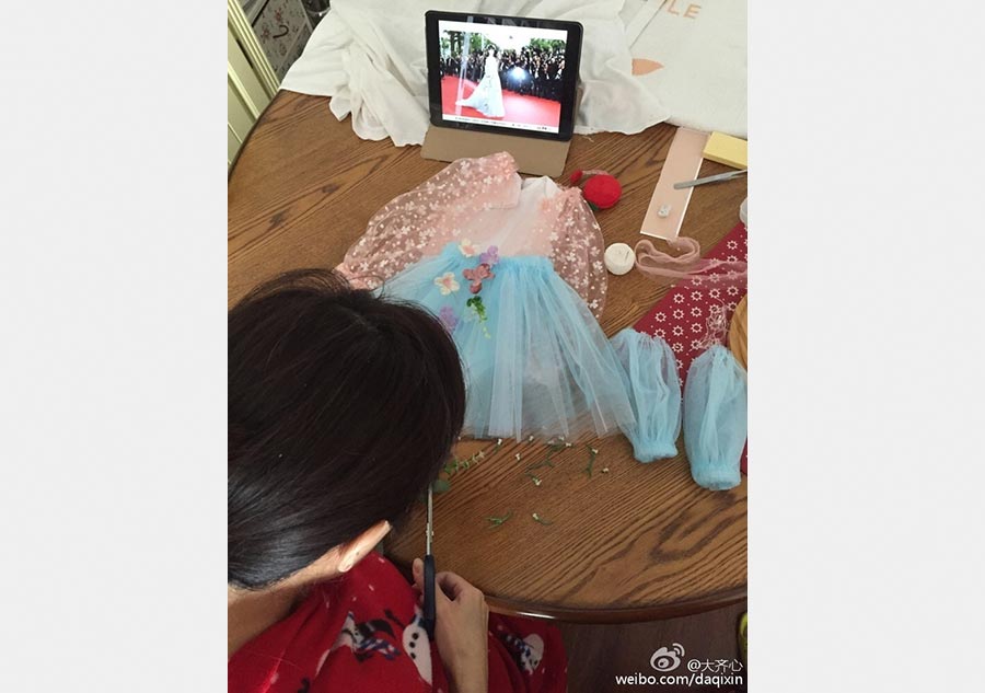 Baby dressed as Fan Bingbing goes viral online