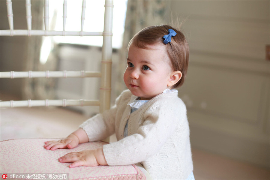 Princess Charlotte's pictures released to celebrate her birthday