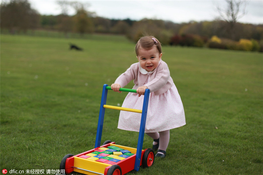 Princess Charlotte's pictures released to celebrate her birthday