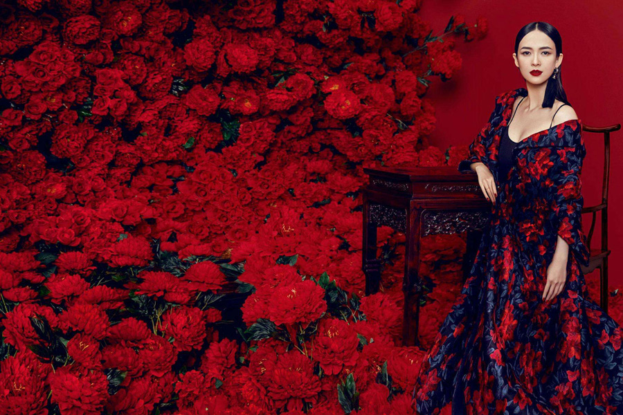 Ladies in red