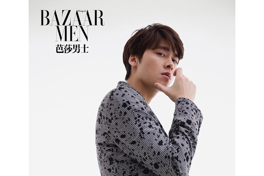 Actor Li Yifeng releases fashion photos for fashion magazine