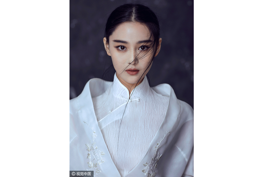 Actress Zhang Xinyu shoots for fashion photos