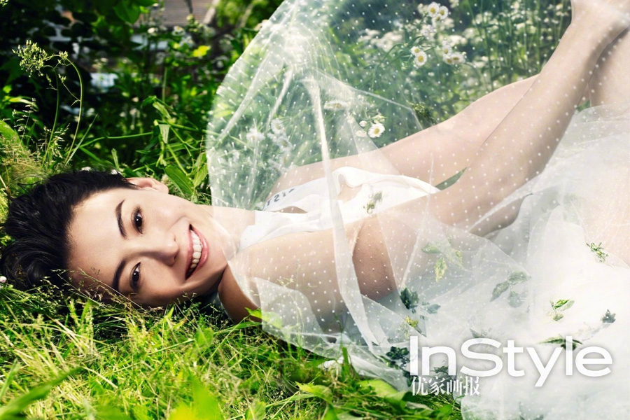 Fashion icon Cecilia Cheung poses for the fashion magazine