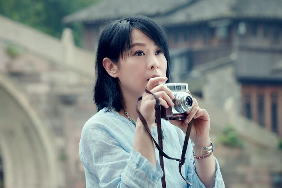 Actress Rene Liu promotes Wuzhen
