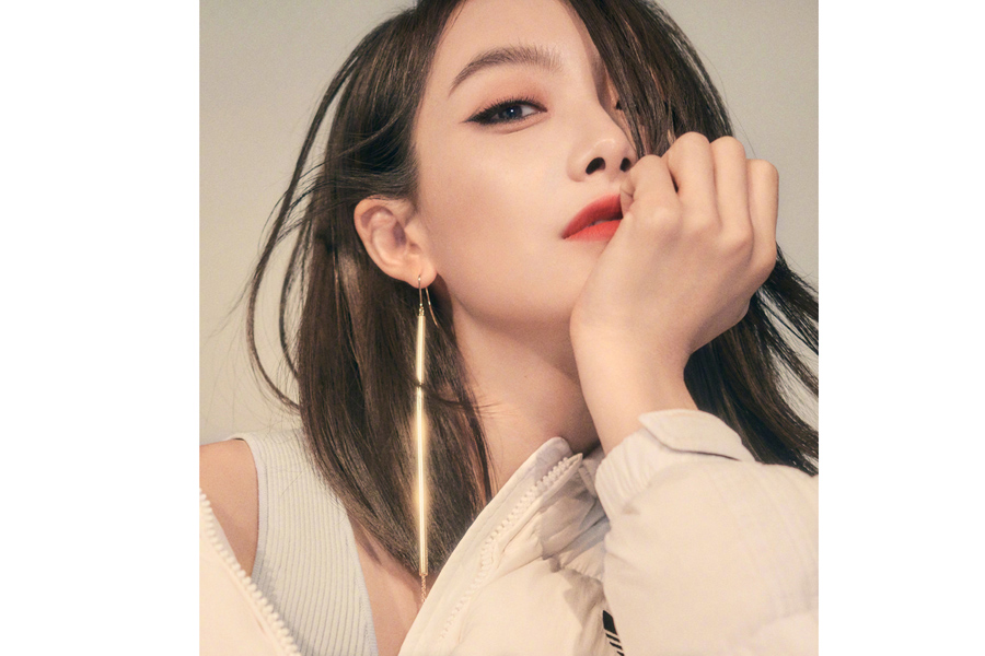 Actress Song Qian poses for fashion magazine