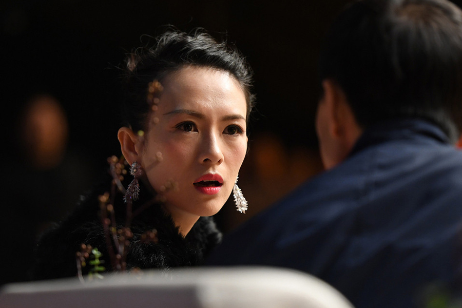 Zhang Ziyi spotted in promotional event