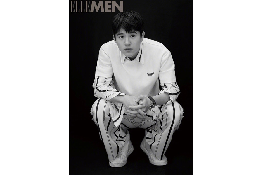 Actor Liu Haoran poses for fashion magazine