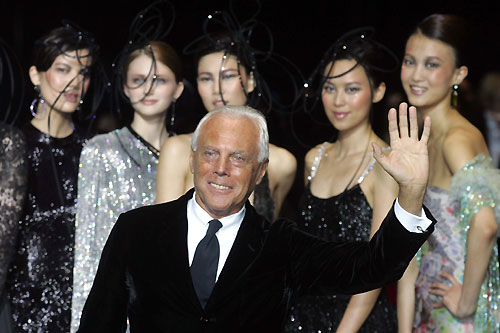 giorgio armani fashion designers