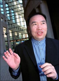 Lai Changxing in Vancouver, Canada, in 2001. Chinese fugitive Changxing's deportation to China was postponed, after Canada's Federal Court scheduled a hearing on May 31 in his last-ditch effort to remain in Canada. [AFP]