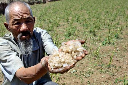 ,,Yuzhong,,Gansu,,hail,,,