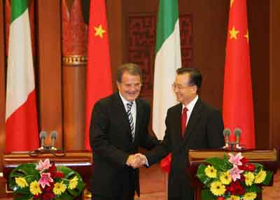 ,,Prodi,,Wen Jiabao