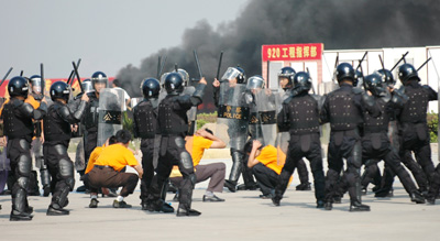 ,,anti-riot drills,,wenzhou,,public emergency,,