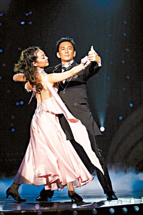 Hong Kong actor Ng Kai Wa does a waltz in the 
