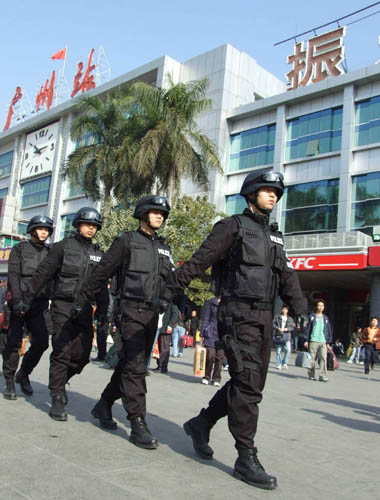 ,,railway station,,armed police,,guangzhou,
