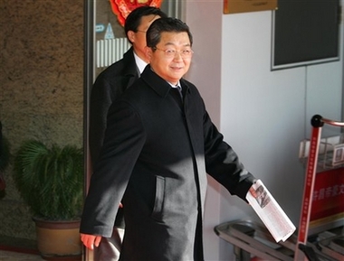 The president of North Korea's Foreign Trade bank Oh Kwang Chul arrives in Beijing, China Tuesday Jan. 30, 2007. 