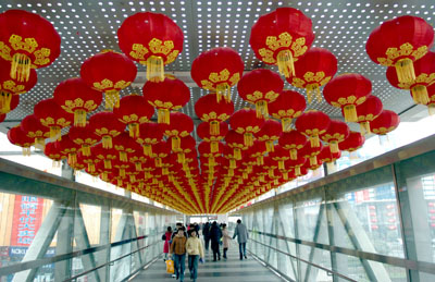 lunar new year,spring festival,red lanters