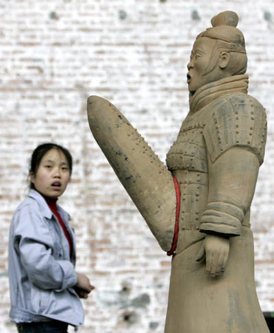 terracotta warrior,Marian Heyerdahl
