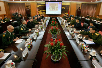,united state,military,peter pace,cao gangchuan,