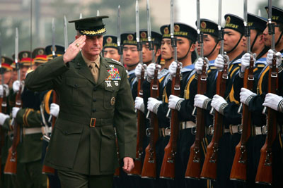 ,united state,military,peter pace,cao gangchuan,