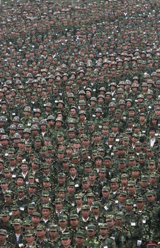 reservists,pla,nanjing