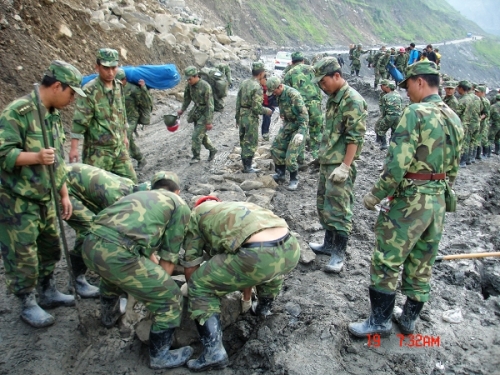 Deputy commander: No soldier casualties in quake-hit areas so far