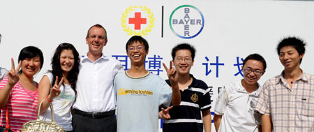 Bayer's ongoing care to Sichuan quake zone