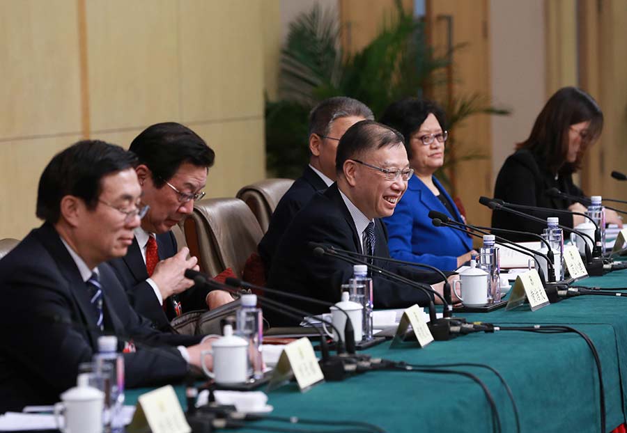 CPPCC members hold news conference on development of livelihood