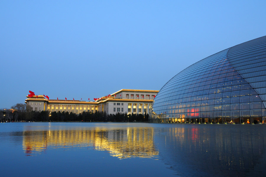 Beijing sees blue sky during the two sessions