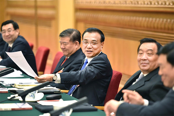 Notable quotes from Premier Li’s discussions with NPC deputies