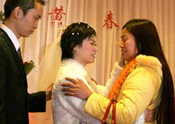 Pray - or bride will die in six months