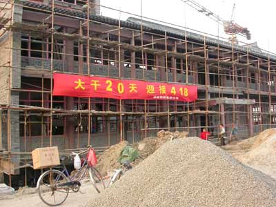 Preparation for International tourism festival