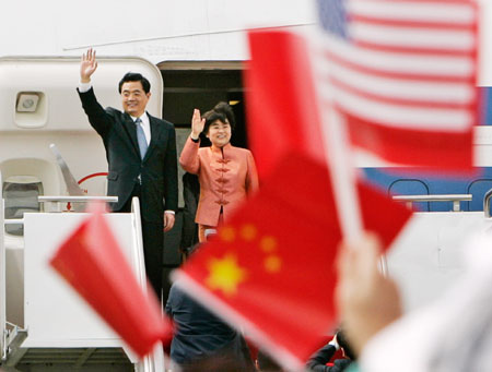 Hu departs Seattle for Washington DC