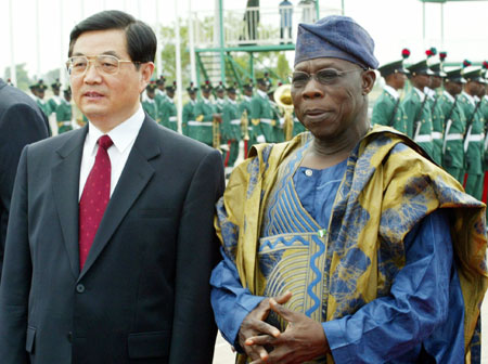 President Hu in Nigeria