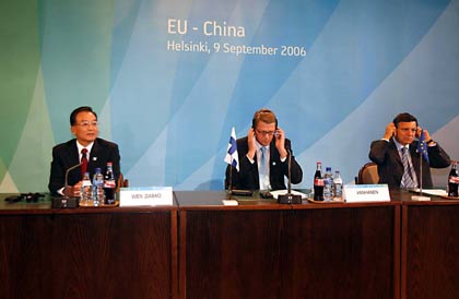 China - EU summit