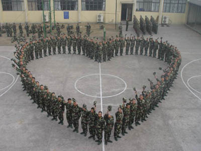 Soldiers express love ahead of V-Day