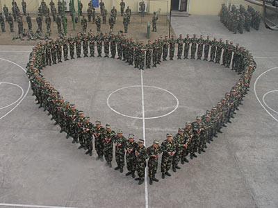Soldiers express love ahead of V-Day