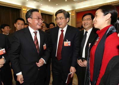 Leaders join panel discussion of NPC