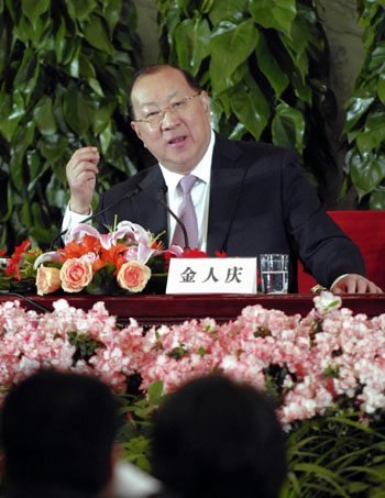 Finance Minister meets the press