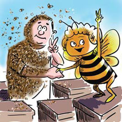 Bee-keeper achieves new feat