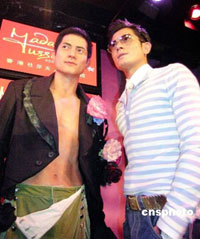 Kwok's wax figure unveiled at Madame Tussauds