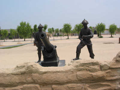 Qing Dynasty cannon battle site is well-preserved