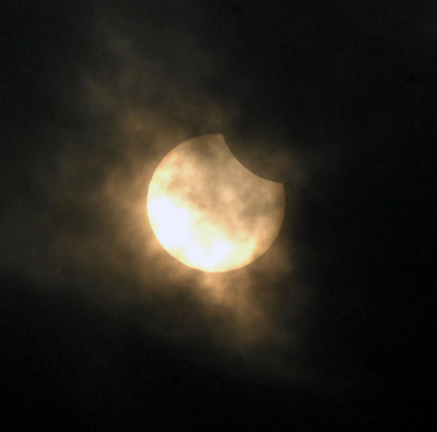 China witnesses partial solar eclipse