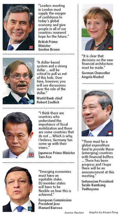 Leaders wrangle on rescue measures