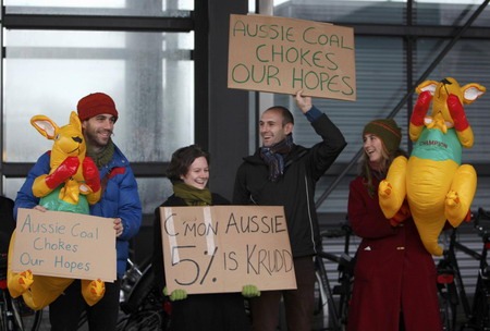Environmental activists on the move