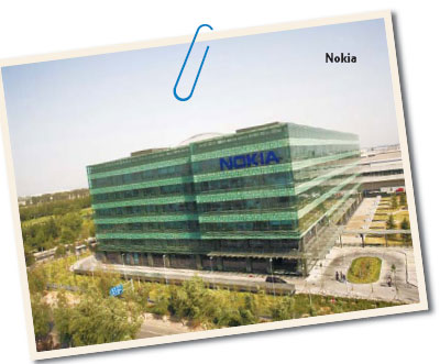 Nokia: co-ordinating green businesses