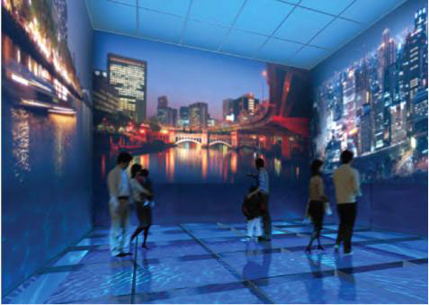 Osaka meets watery challenges